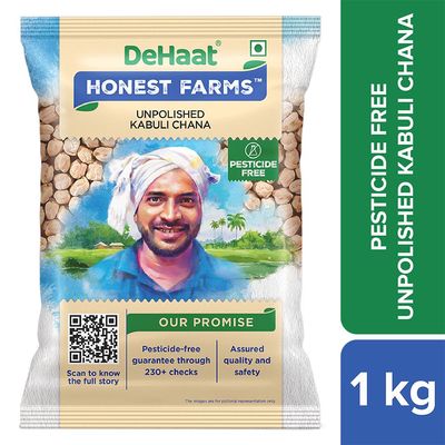 Dehaat Honest Farms Unpolished Kabuli Chana