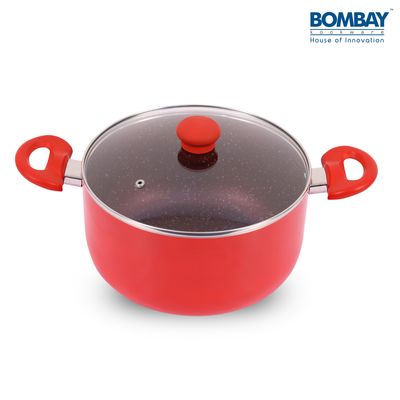 Bombay Kookware Induction Bottom Bariyani Pot 24Cm ( 4Lt)