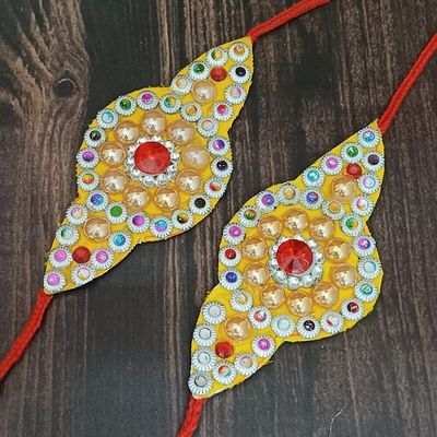 Kids Baju Bandh Golden Work | 9 x 3 cm