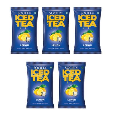 Society Iced Tea Premix Lemon Black Pouch