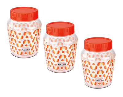 Nayasa Jenny Container ( 3 Pc Set) Dlx 900Ml