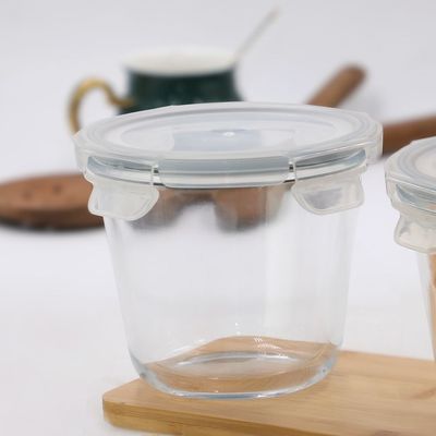 Sanjeev Kapoor Parka Borosilicate Round Container 750 Ml - Set Of 2 Pcs