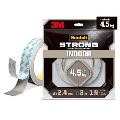Scotch Double Sided Foam Tape for Mounting | 24 mm x 3 m 1 PIECE