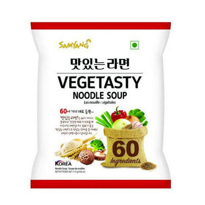 Korean Samyang Vegetasty Noodles Soup Veg