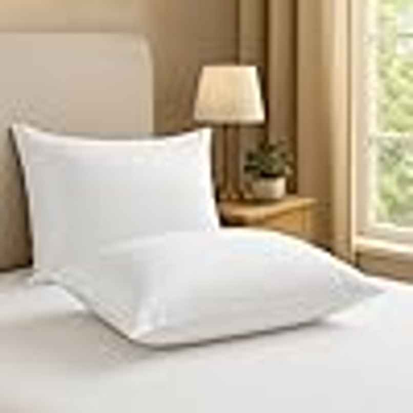 Welspun Dream Nest Flow Virgin Microfiber Pillow Filler | White - 17 x 27 in Welspun Dream Nest Flow Virgin Microfiber Pillow Filler | White - 17 x 27 in