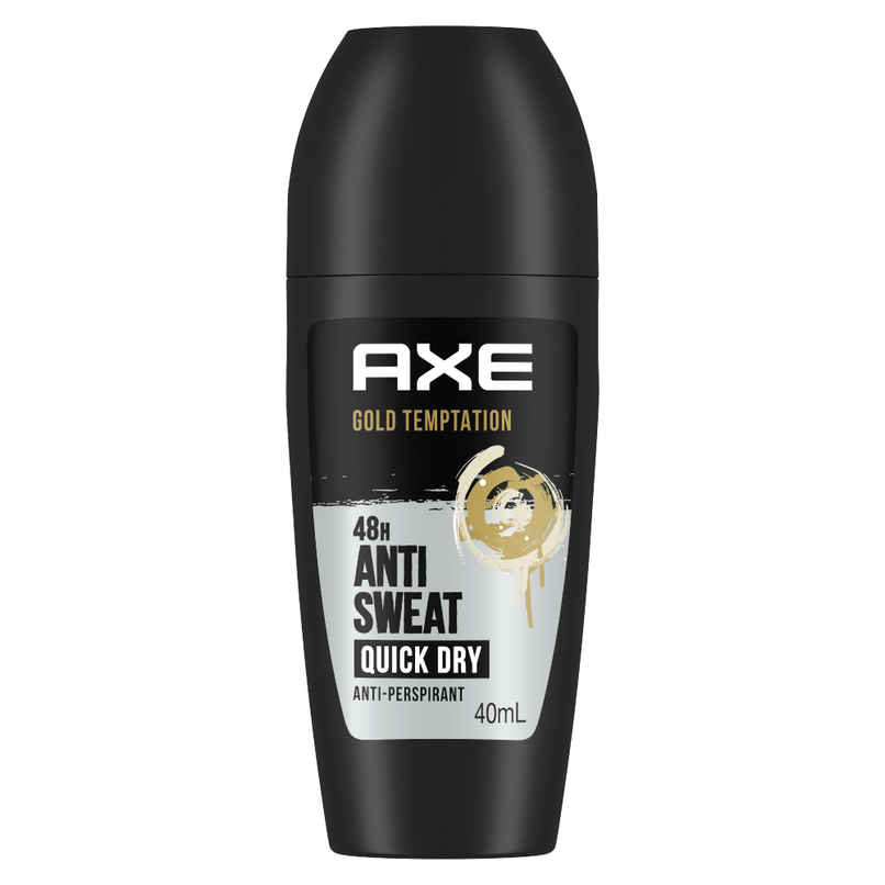 AXE Gold Temptation Antiperspirant Deodorant Roll On For Men