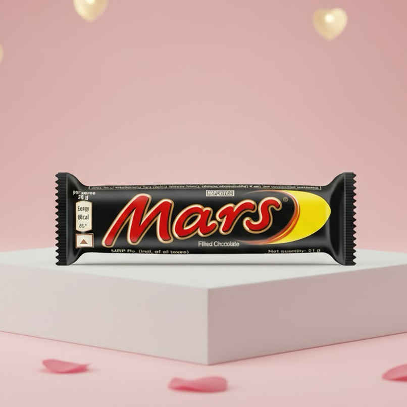 Mars Premium Chocolate Bar, Rich Fusion of Light Nougat & Smooth Caramel