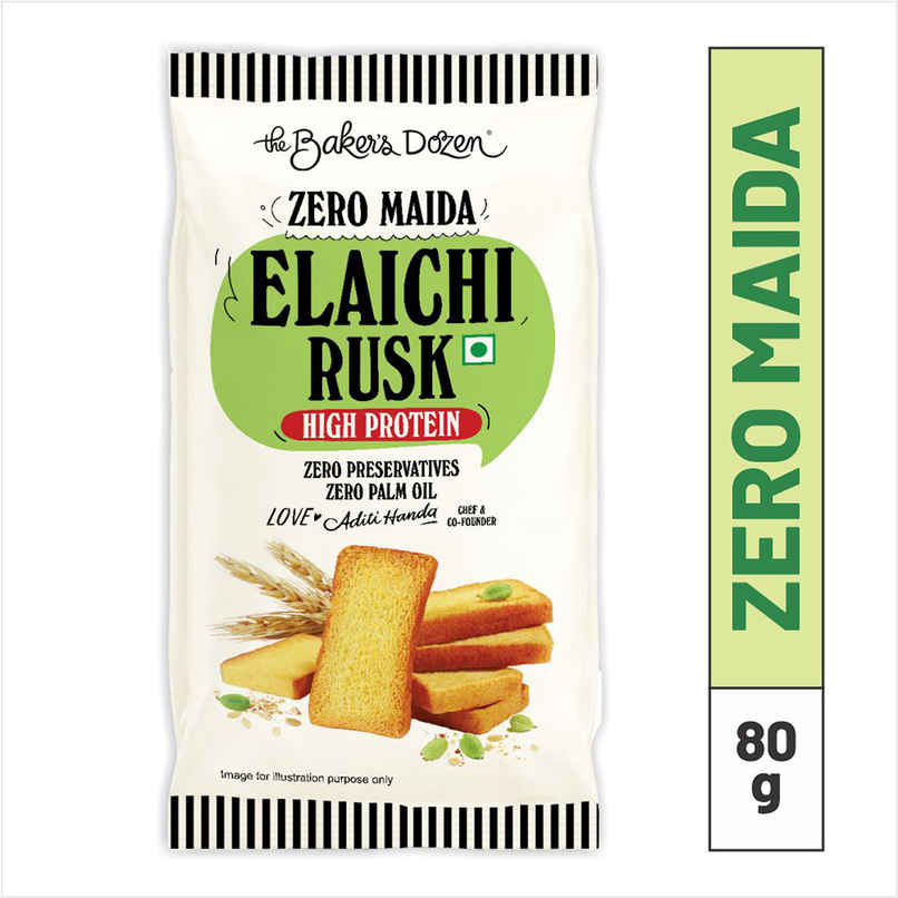 The Baker's Dozen Zero Maida Elaichi Rusk