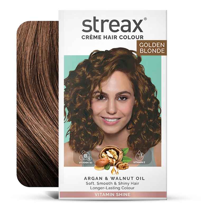 Streax Cream Hair Colour Golden Blonde