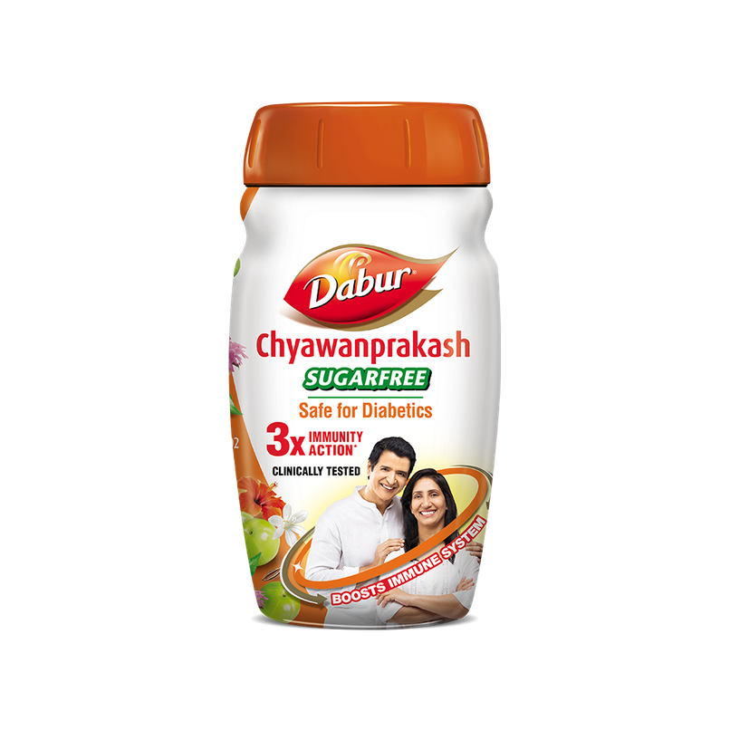 Dabur Chyawanprakash Sugarfree - Safe for Diabetics with 40+ Ayurvedic Herbs