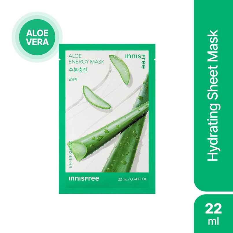 Innisfree Squeeze Energy Sheet Mask | Essence Type | Aloe