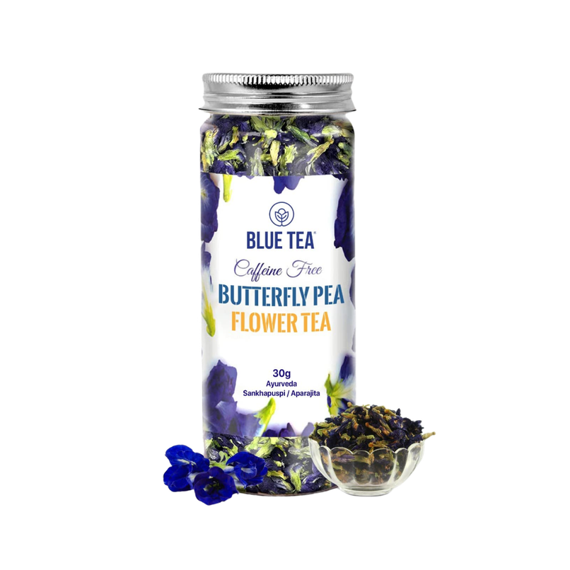Blue Tea Butterfly Pea Flower Herbal Tea | Jar
