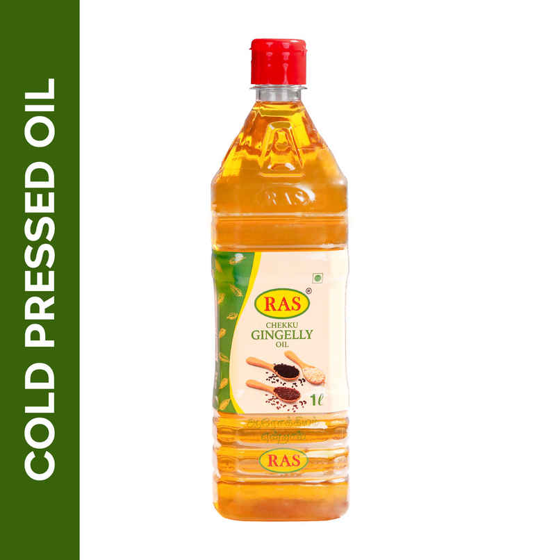 Ras Chekku Gingelly Oil Bottle - Cold Pressed Oil