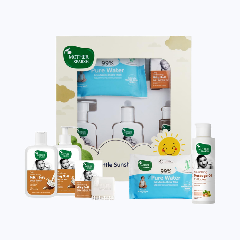 Mother Sparsh Little Sunshine Baby Gift Set