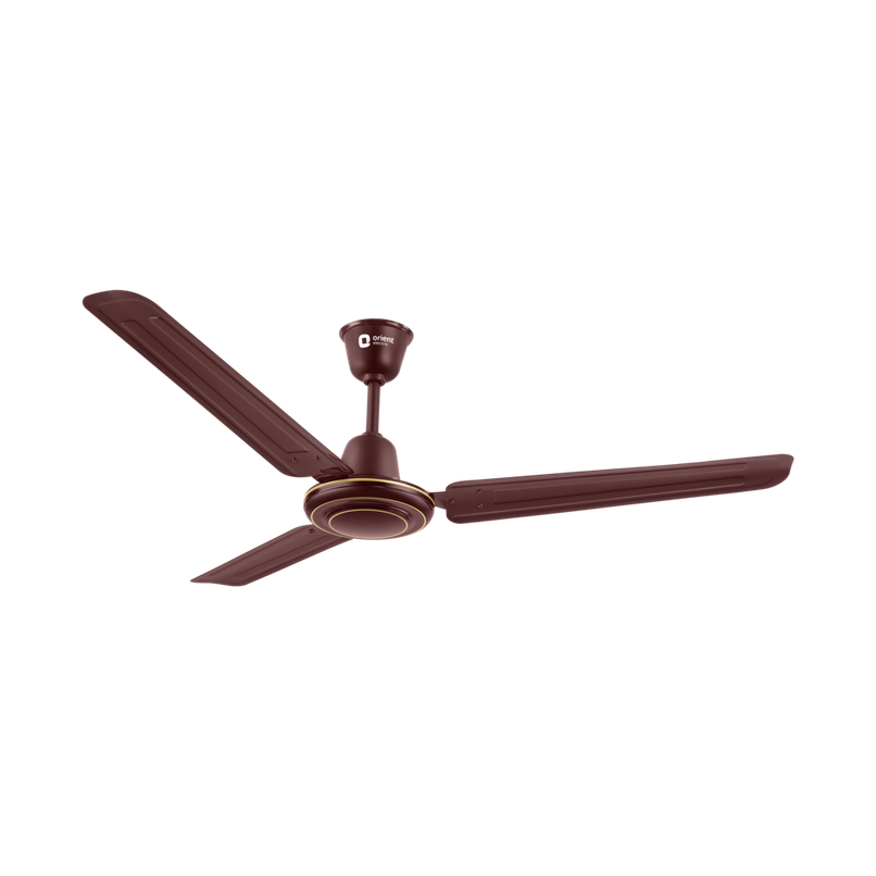 Orient Electric Apex-FX Ceiling Fan,1200mm,BEE Star Rated,Energy Efficient Fan,Rust Resistant,Brown
