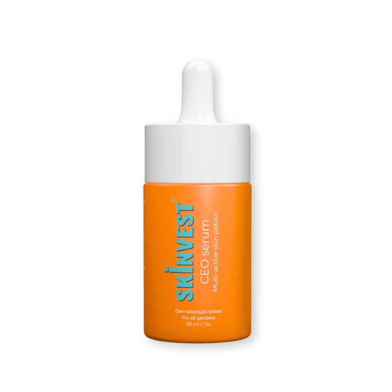 Skinvest Ceo Serum - Multi-Active Skin Potion With 25 Actives | Targets Acne | Pigmentation | Pores