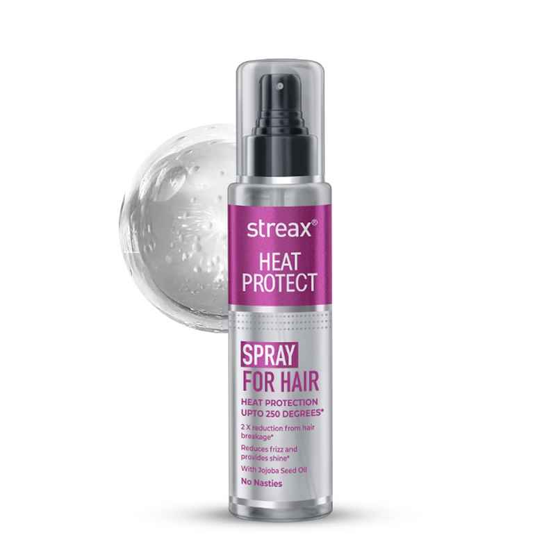 Streax Heat Protect Spray For Hair Styling Spray For Women & Men