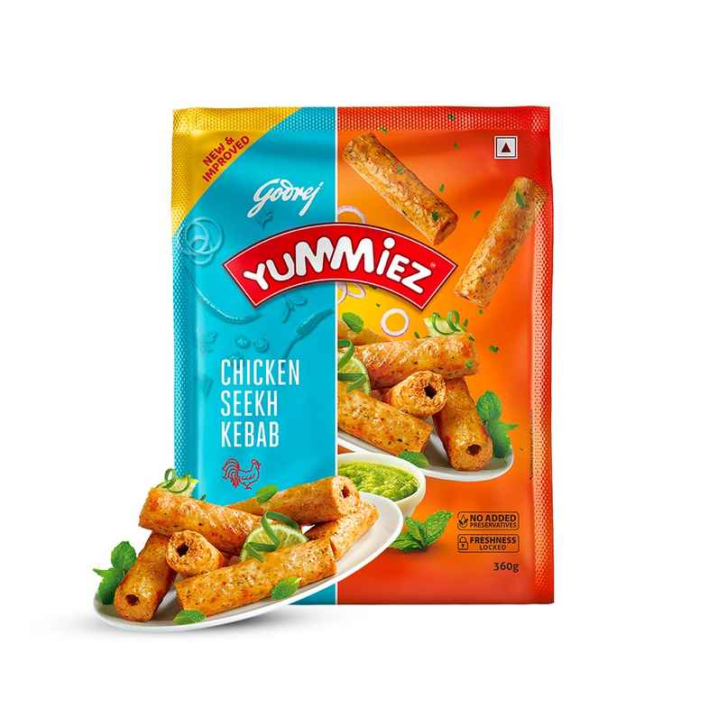 Godrej Yummiez Chicken Seekh Kabab