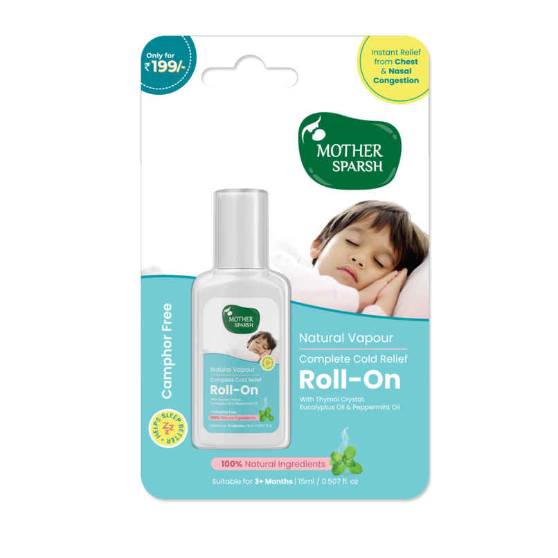Mother Sparsh Cold Relief Vapour Roll-On For Babies