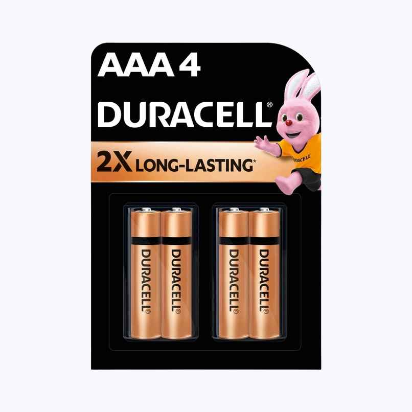 Duracell Alkaline AAA Battery |Pack of 4