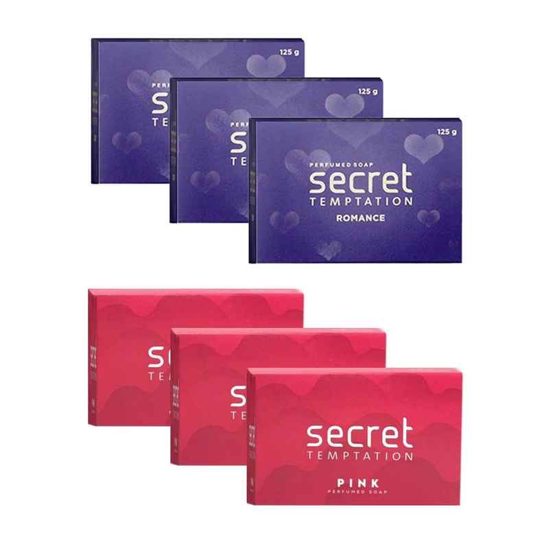 Secret Temptation Pink and Romance Soap for Women