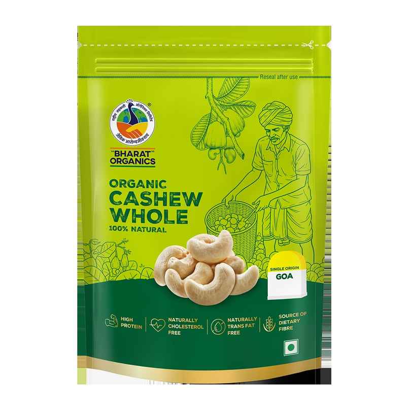 Bharat Organics Goan Cashew Whole