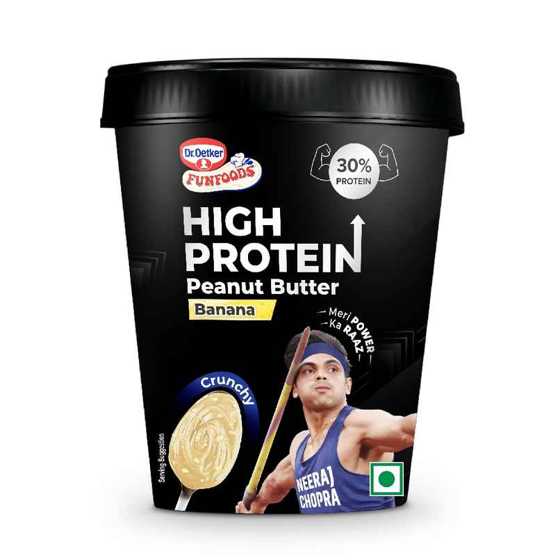 Dr. Oetker FunFoods High Protein Peanut Butter Banana Crunchy Dr. Oetker FunFoods High Protein Peanut Butter Banana Crunchy