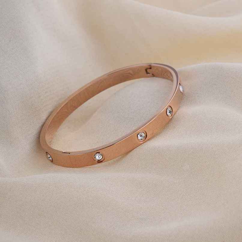 Palmonas Crystal Love Bangle Bracelet