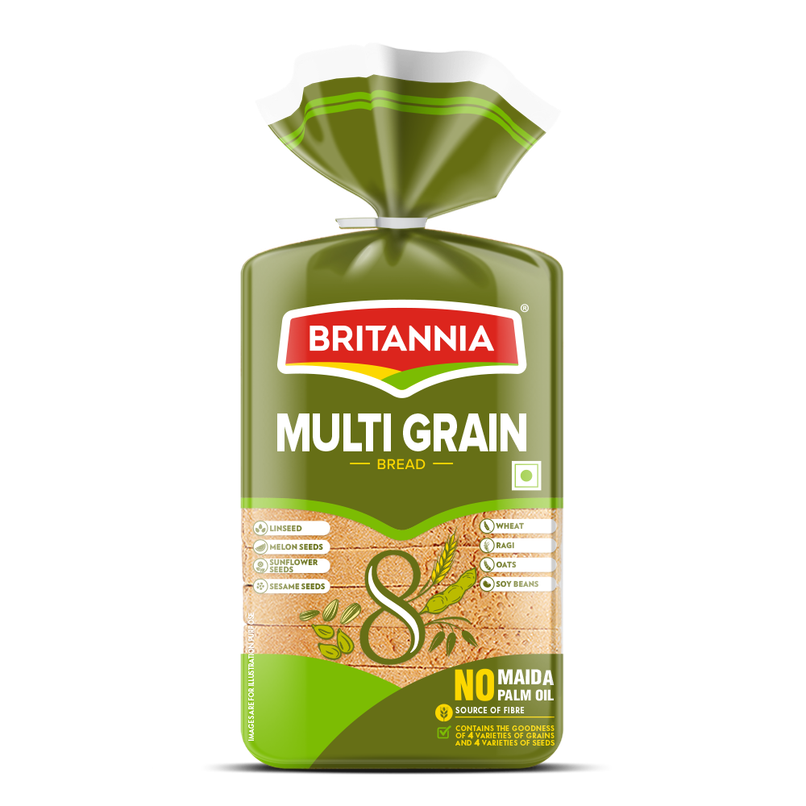Britannia Multigrain Bread (No Maida)