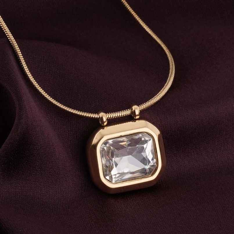 Palmonas Octagon Diamond Necklace