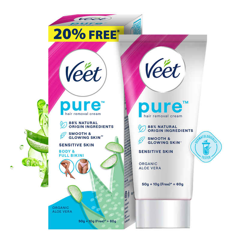 Veet Pure Hair Removal Cream - Sensitive Skin
