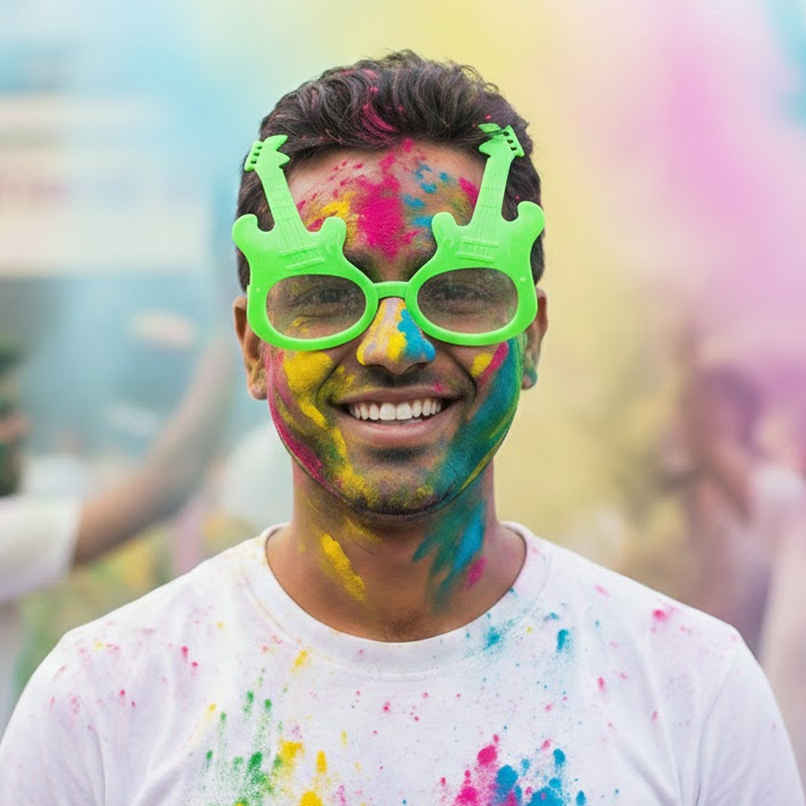 Guitar Frame Plastic Party Goggles | Tomuncle