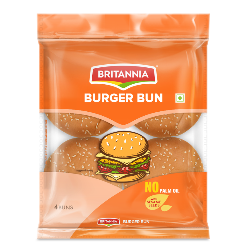 Britannia Burger Bun with Sesame Seed
