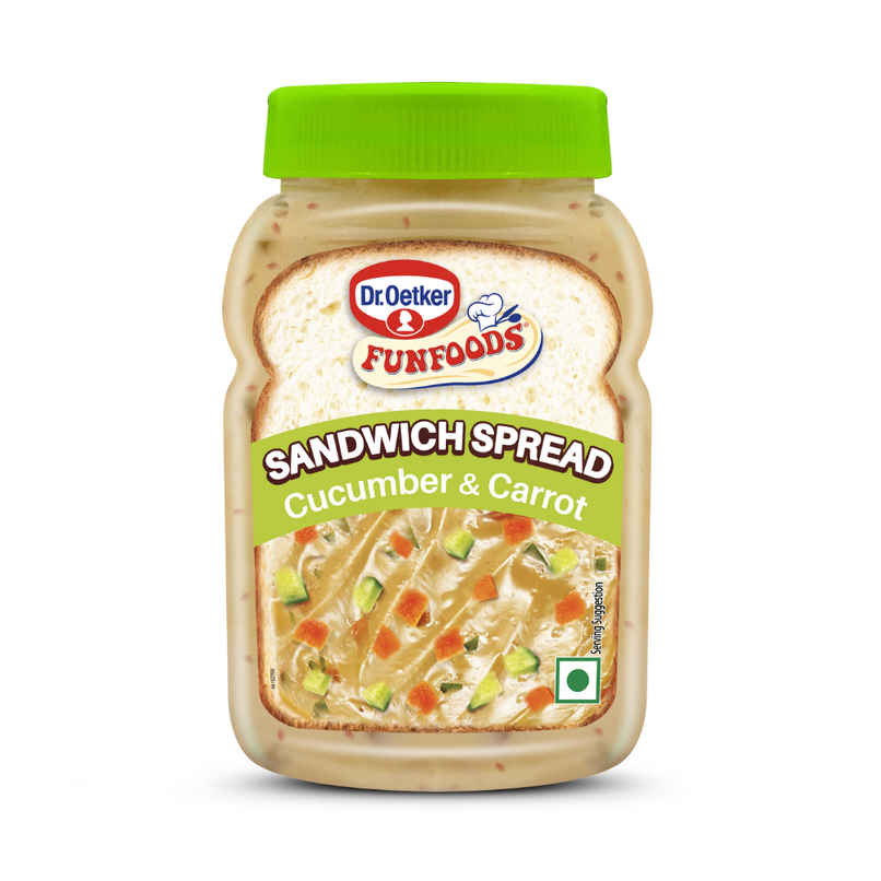 Dr. Oetker FunFoods Veg Cucumber & Carrot Sandwich Spread
