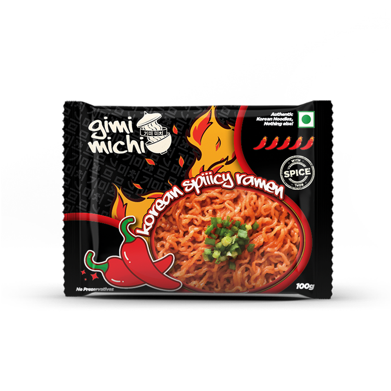 Gimi Michi Korean Spicy Ramen Instant Noodles