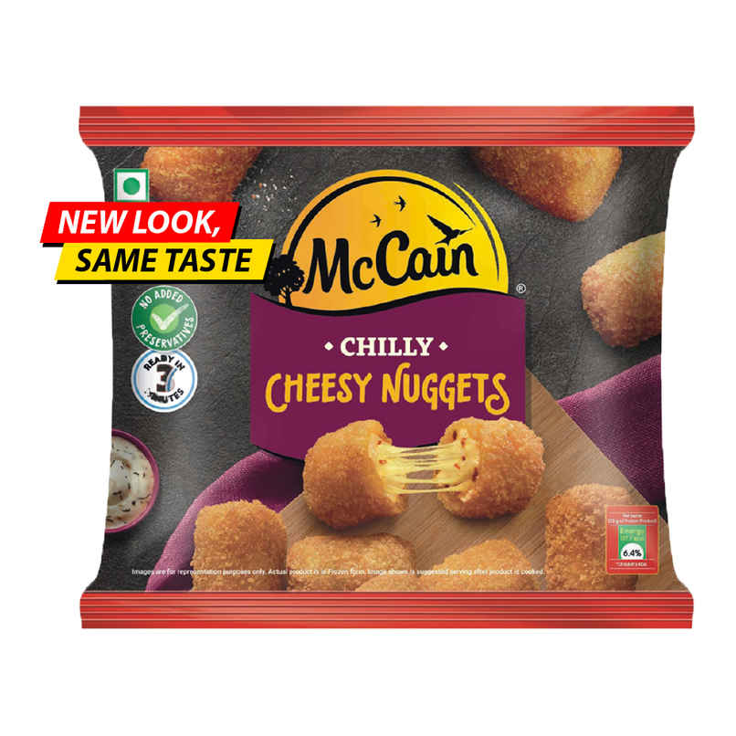 McCain Chilli Cheesy Nuggets | Frozen Ready To Cook