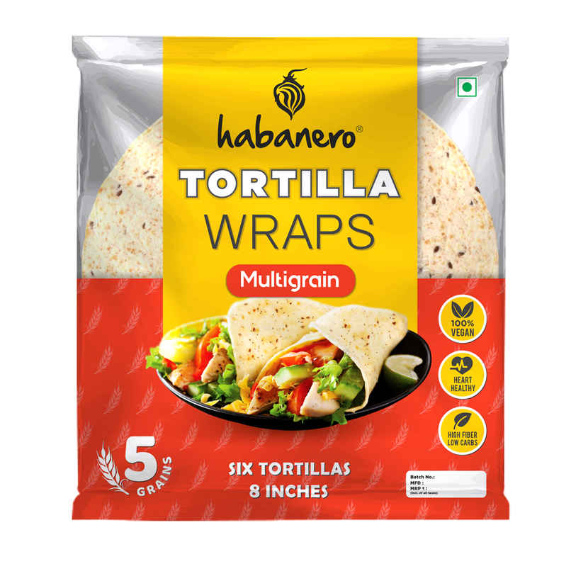 Habanero Multigrain Tortilla Wraps