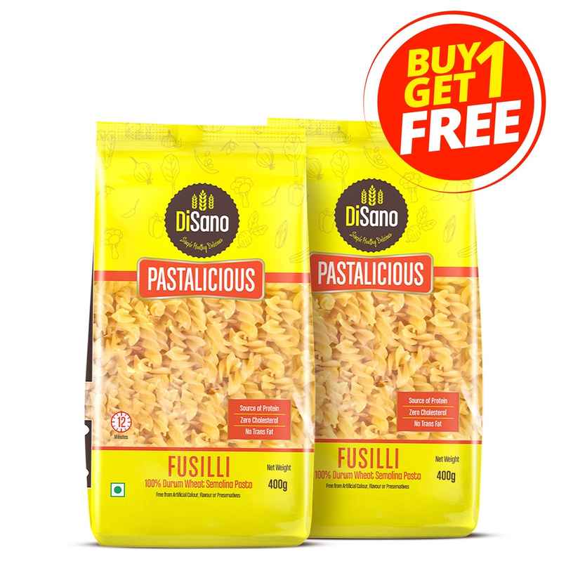 Disano Fusilli Pasta, Durum Wheat, No Maida