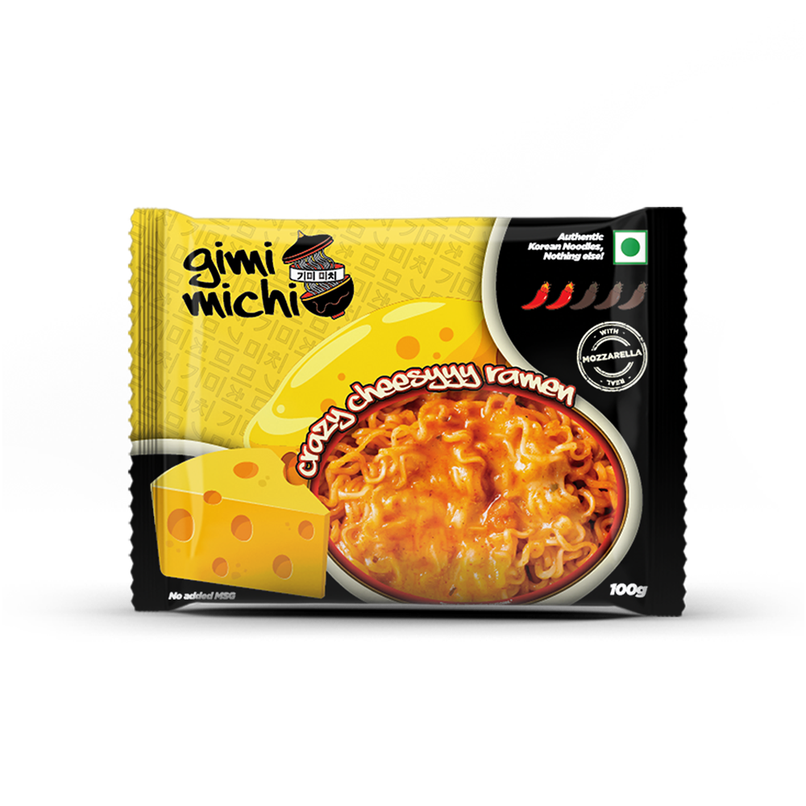 Gimi Michi Crazy Cheesy Ramen Instant Noodles