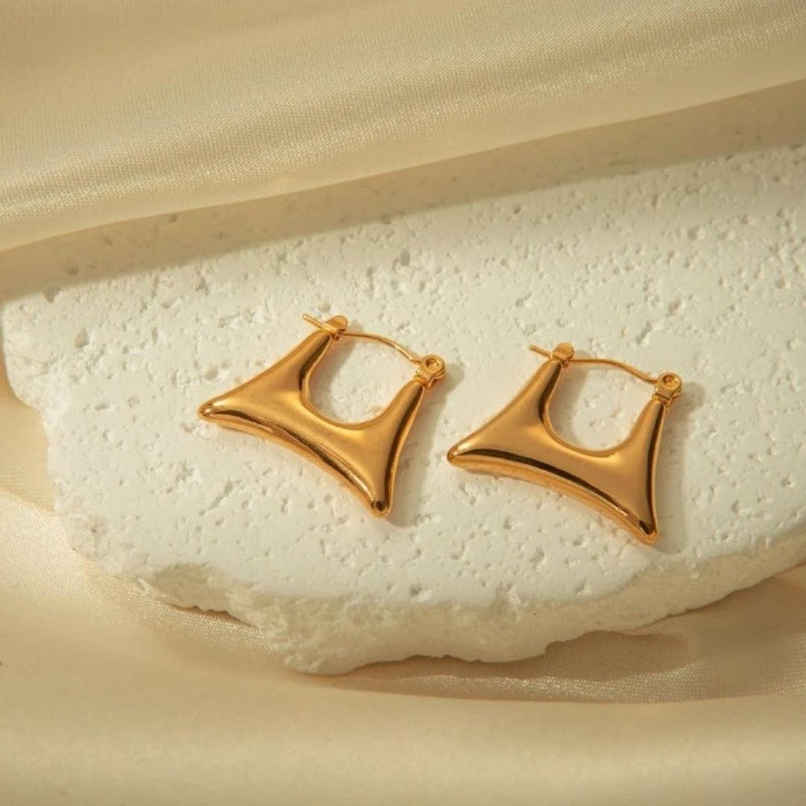 Estailo Fashion Women's Jewellery Earrings Gold | One Size