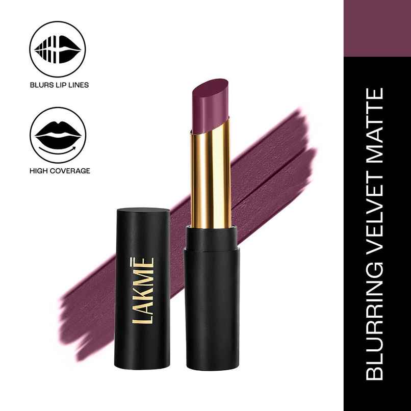 Lakme Absolute Beyond Matte Lip 502 PurplePop Lakme Absolute Beyond Matte Lip 502 PurplePop