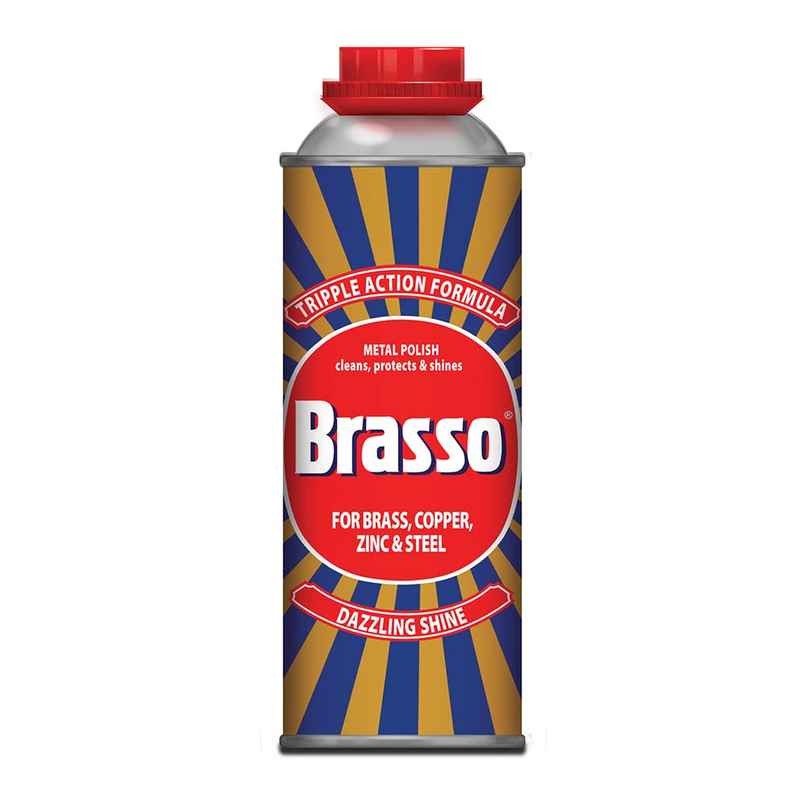 Brasso Metal Polish for Brass, Copper, Zinc & Steel