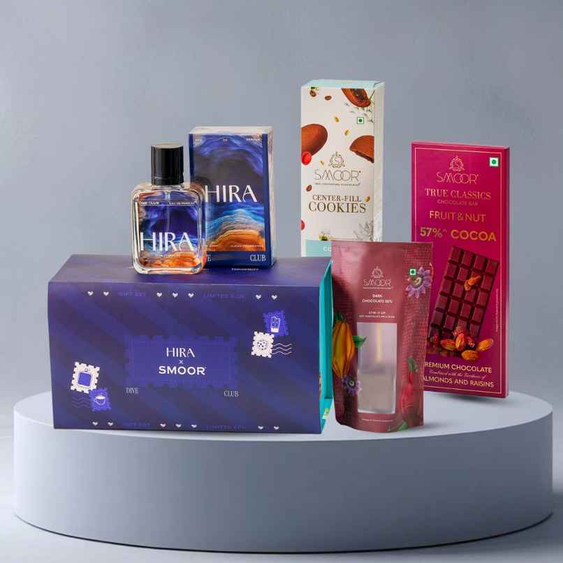 SMOOR x HIRA Premium Chocolate Gift for Him | Confident Edition