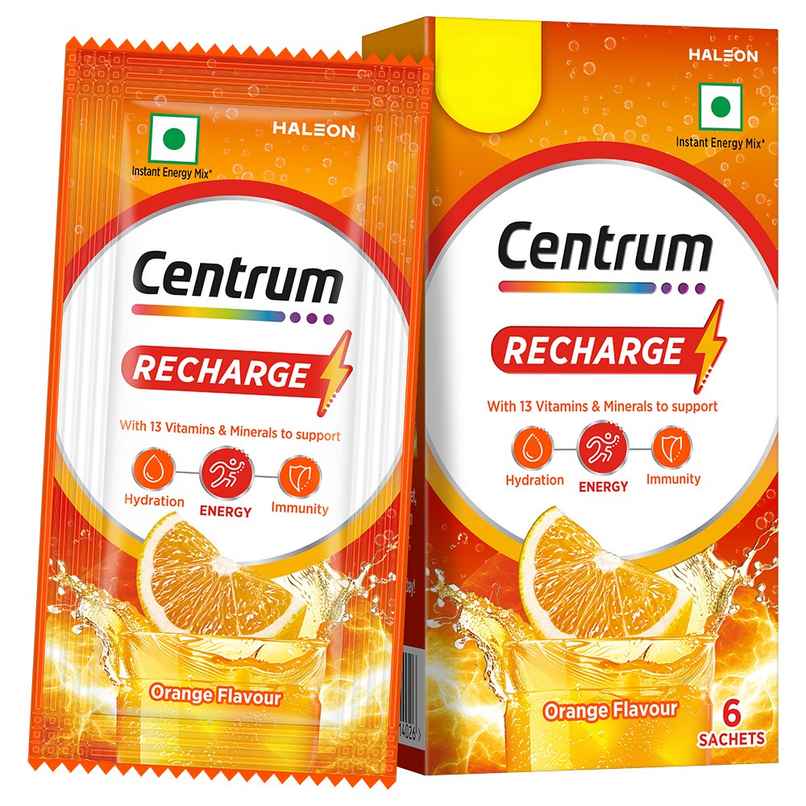 Centrum Recharge Multivitamin Powder Energy Drink Mix
