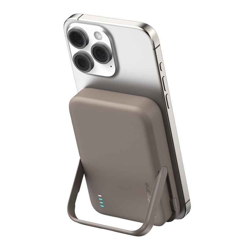 Ambrane MagSafe Power Bank | 22.5W | 10000mAh | Brown Ambrane MagSafe Power Bank | 22.5W | 10000mAh | Brown