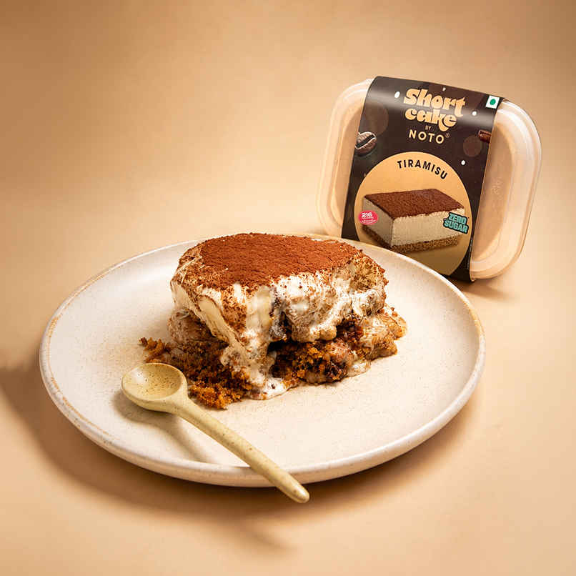 NOTO Tiramisu Shortcake Sugar Free Guilt Free Ice Cream Tub
