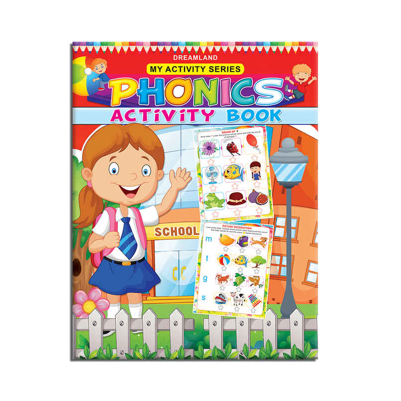 Dreamland My Activity Phonics Activity Book for Kids Age 2 to 5