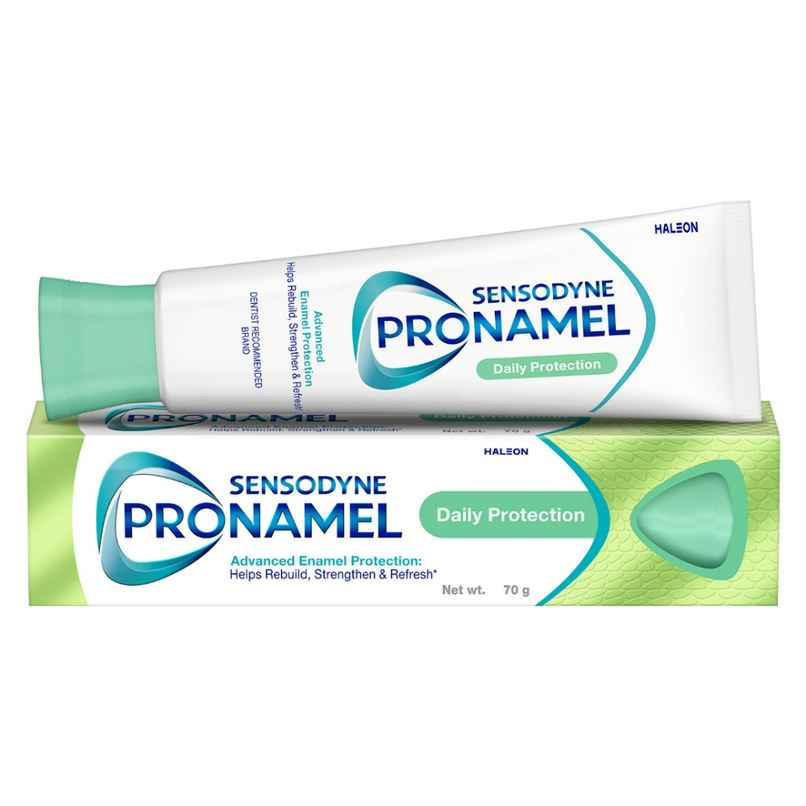 Sensodyne Pronamel Daily Protection Toothpaste, Active Enamel Strengthening & Complete Care