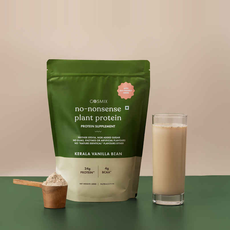 Cosmix No-Nonsense Plant Protein Kerala Vanilla Bean, 24g Protein Cosmix No-Nonsense Plant Protein Kerala Vanilla Bean, 24g Protein