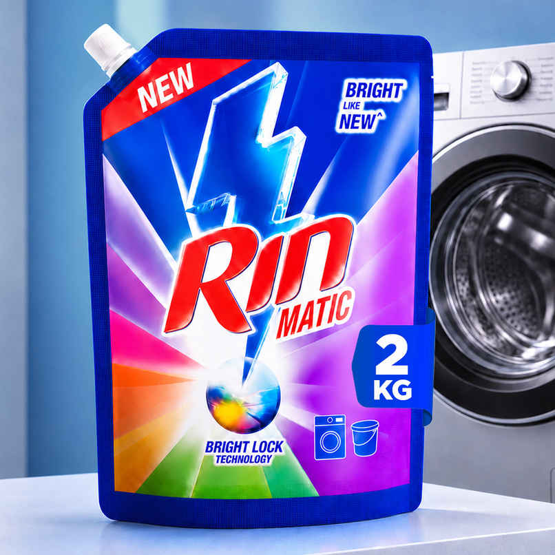 Rin Matic Front Load Detergent Liquid | Pouch